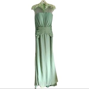 Wedding Bridal Gown Mint Green  Prom Dress Size 12 CloudUp  Sequins Formal Even